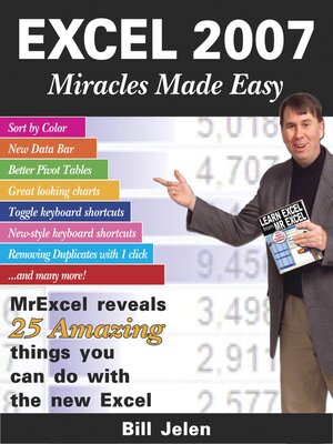 cover image of Excel 2007 Miracles Made Easy